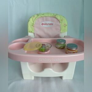 American Girl Bitty Baby booster seat for 18” dolls